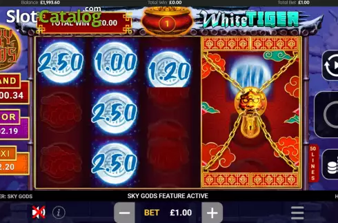 Скрин6. White Tiger (HITSqwad) слот