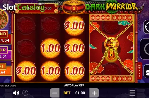 Скрин8. Dark Warrior слот