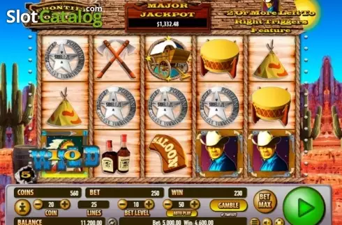 Скрин8. Frontier Fortunes слот