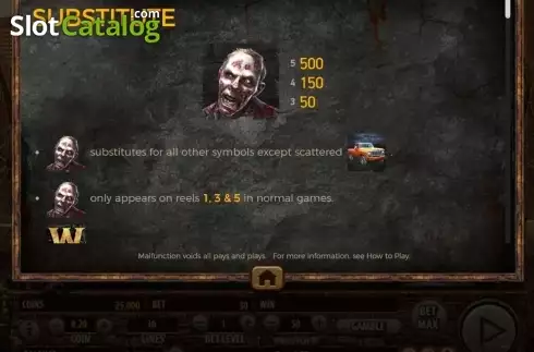 Скрин2. The Dead Escape слот