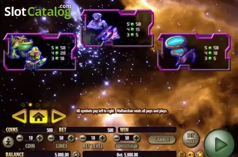 Скрин3. Galactic Cash (Habanero) слот