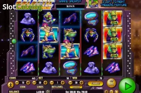 Скрин8. Galactic Cash (Habanero) слот