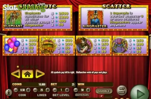 Скрин2. Carnival Cash слот