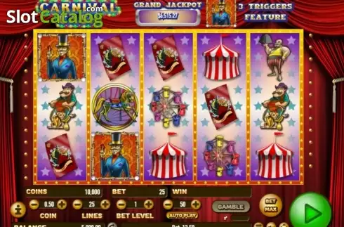 Скрин7. Carnival Cash слот