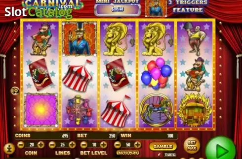 Скрин9. Carnival Cash слот