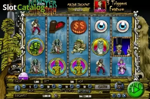 Скрин7. Monster Mash Cash слот