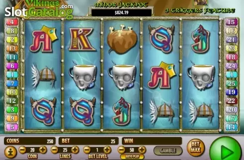 Скрин5. Viking's Plunder слот