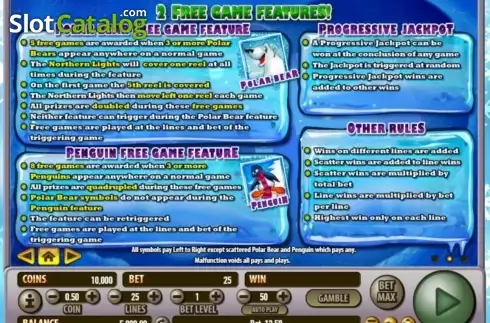 Скрин3. Arctic Wonders слот