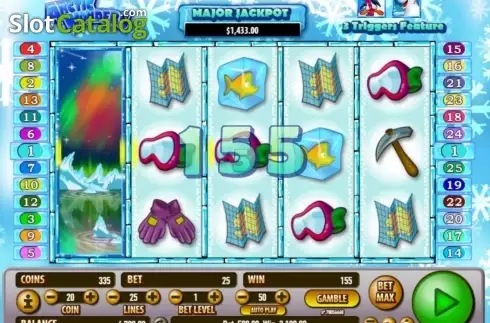 Скрин8. Arctic Wonders слот