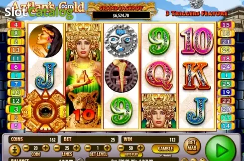 Скрин6. Aztlan's Gold слот