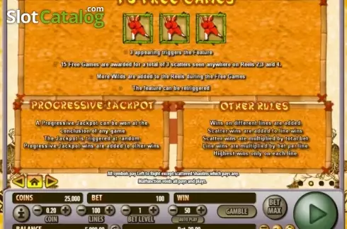 Скрин3. Shaolin Fortunes 100 слот