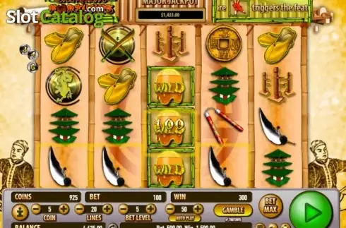 Скрин8. Shaolin Fortunes 100 слот