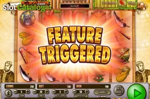 Скрин9. Shaolin Fortunes 100 слот