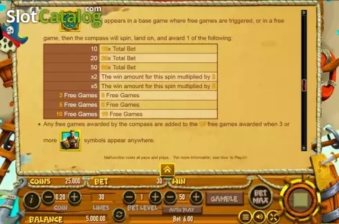 Скрин7. Scruffy Scallywags слот