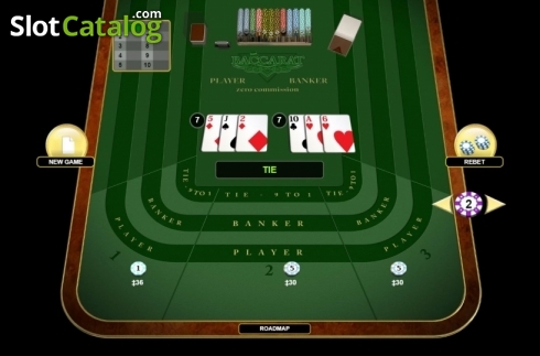 Скрин3. Baccarat Zero Commission слот