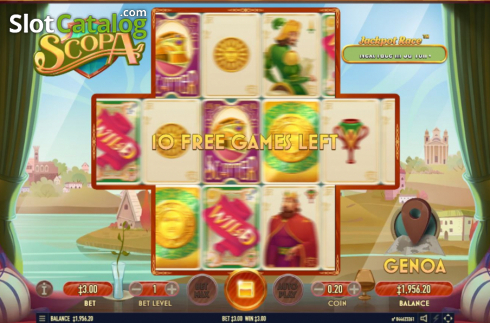 Скрин5. Scopa слот