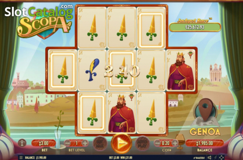 Скрин6. Scopa слот