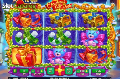 Скрин2. Christmas Gift Rush слот
