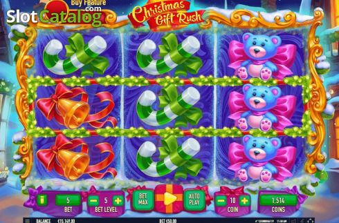 Скрин5. Christmas Gift Rush слот