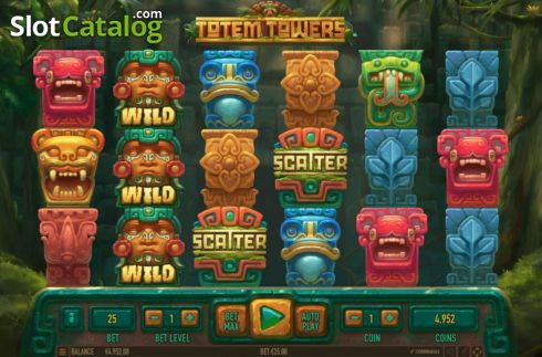 Скрин2. Totem Towers слот