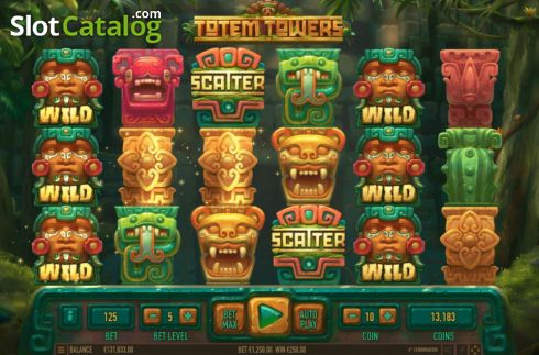 Скрин3. Totem Towers слот