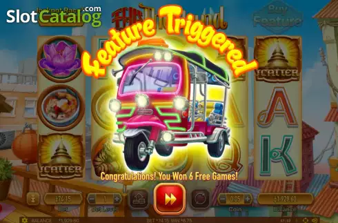 Скрин5. Tuk Tuk Thailand слот