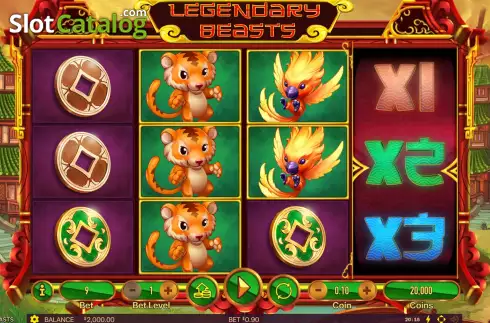 Скрин2. Legendary Beasts слот