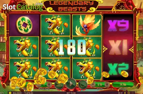 Скрин4. Legendary Beasts слот