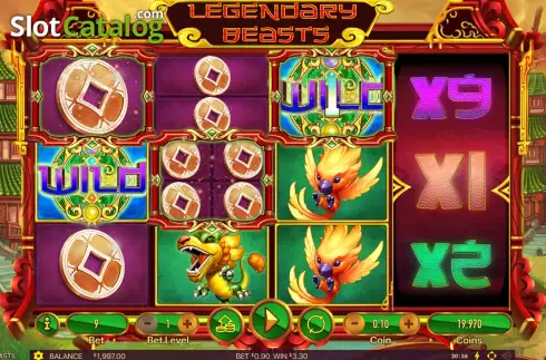 Скрин5. Legendary Beasts слот