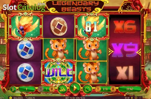 Скрин7. Legendary Beasts слот
