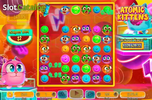 Скрин8. Atomic Kittens слот
