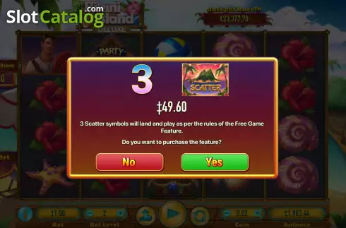 Скрин4. Bikini Island Deluxe слот