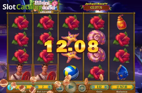 Скрин9. Bikini Island Deluxe слот