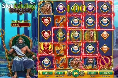 Скрин4. Poseidon (Habanero) слот