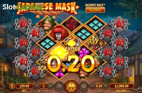 Скрин8. Japanese Mask (Habanero) слот