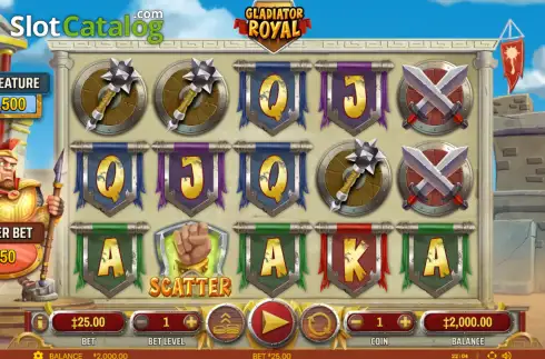 Скрин2. Gladiator Royal слот