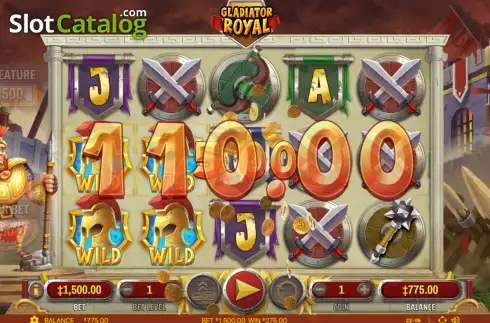 Скрин3. Gladiator Royal слот