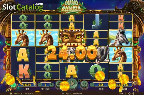 Скрин3. Safari Rumble слот