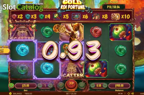 Скрин3. Gold Koi Fortune слот