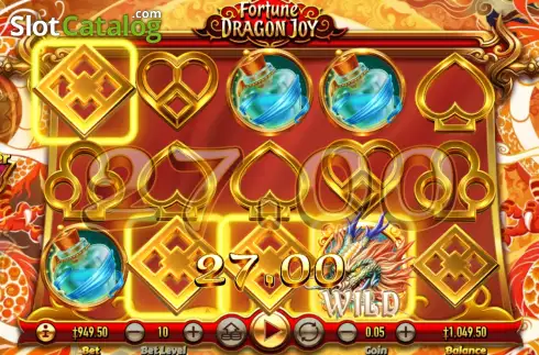 Скрин3. Fortune Dragon Joy слот