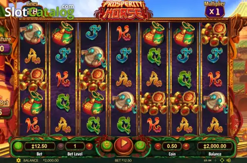Скрин2. Prosperity Horse (Habanero) слот