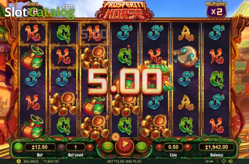 Скрин3. Prosperity Horse (Habanero) слот