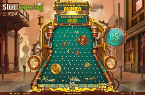 Скрин3. Steampunk Plinko слот