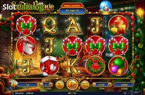 Скрин3. Santa's Village слот