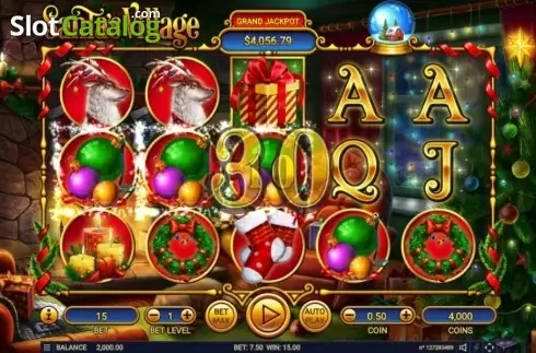 Скрин4. Santa's Village слот