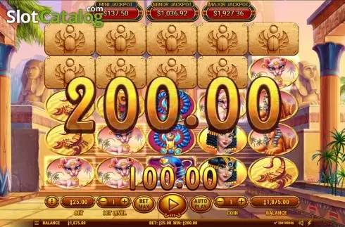 Скрин5. Egyptian Dreams Deluxe слот