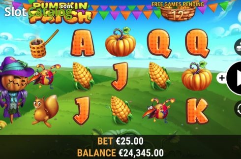 Скрин2. Pumpkin Patch слот