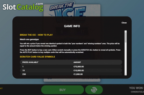 Скрин6. Break the Ice (Hacksaw Gaming) слот