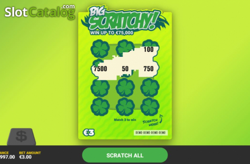 Скрин3. Scratchy Big слот