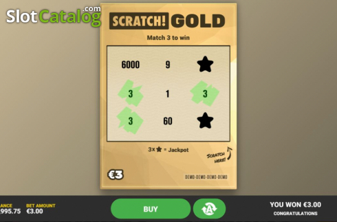 Скрин4. Scratch Gold слот